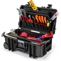 Knipex Werkzeugkoffer Robust26 Move Sanitär 17-teilig