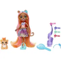 Mattel Enchantimals Glam Party HNV30, Modepuppe, Weiblich, 4 Jahr(e), Junge/Mädc
