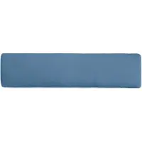 TRAUMSCHLAF Basic Single Jersey Kissenbezug 40x140 cm für Seitenschläferkissen blau