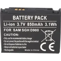 AccuCell Akku passend für Samsung SGH-D900, -E780, -E788, AB50344CECSTD, 503442CE