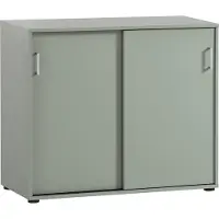 Welltime Aktenschrank "Baku", grün (pistazie), B:100,1cm H:83,6cm T:41cm, FSC-zertifizierter Holzwerkstoff, Schränke, Aktenschrank, Solide Verarbeitung - Dieses Produkt ist in Deutschland gefertigt
