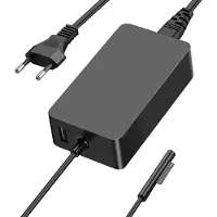Avizar , 60W Netzteil für Microsoft Surface Pro 9 / Pro 8 / Pro 7, Schwarz