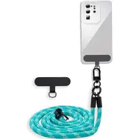 Cadorabo Handykette für Samsung Galaxy S10 5G Necklace Hülle mit verstellbarem Kordelband