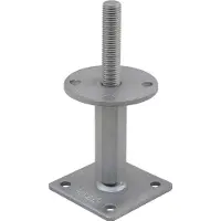 Pitzl Pfostenträger Typ 10921.1200 ZiNiP beschichtet rechts/links