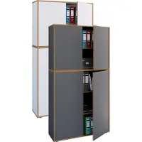 VCM Büroschrank Sideboard Salia 5fach B100
