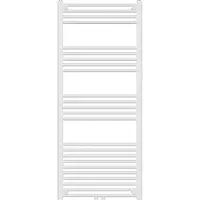 Neu.haus Handtuchheizkörper ’Voss’ mit 24 Stangen Stahl 140 x 60 cm Weiß