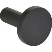 Technik Team Mantelhaken Boros ø 30 mm, Stahl schwarz matt