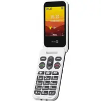Doro Leva L20, Klappgehäuse, Single SIM, 7,11 cm (2.8"), 2 MP, 1150 mAh, Schwarz, Weiß