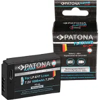 PATONA Platinum Akku mit USB-C Input Canon LP-E17