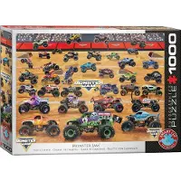 Eurographics Puzzle Zusammenbau Trucků Monster Jam 1000 Teileů