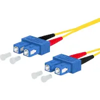 METZ CONNECT OpDAT Patchkabel, SC-D/SC-D OS2, 1 m
