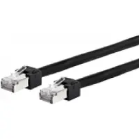 METZ CONNECT Patchkabel 6kV Flex500 Outdoor, schwarz, 20 m
