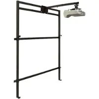 NeoMounts by Newstar WHITEBOARD-W100 - Whiteboardhalterung - geeignet für Wandmontage - Schwarz