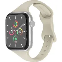 IMoshion Slim Silikonarmband für Apple Watch | 44/45/46/49 mm - Starlight