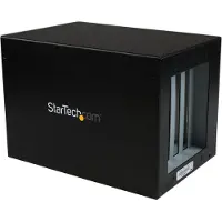 StarTech.com .com PCI-Express-zu-PCI-Erweiterungssystem mit 4 Steckplätzen, Schwarz, Gju
