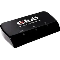 Club 3D CLUB3D SenseVision USB3.0 to DVI-I & HDMI Graphics Adapter, 3.2 Gen 1 (3.1 Gen 1), DVI-Ausgang, HDMI-Ausgang
