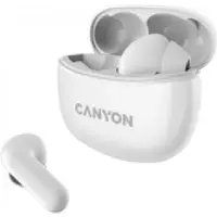 Canyon CNS-TWS5W, Kabellos, Anrufe/Musik/Sport/Alltag, 20 - 20000 Hz, 36 g, Kopfhörer, Weiß