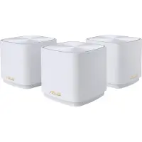 Asus ZenWiFi XD4 Plus AX1800 3 Pack White, Weiß, Intern, Mesh-Router, Leistung, 445,93 m², Dual-Band (2,4 GHz/5 GHz)