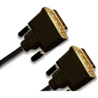 Joujye DVI-D Kabel / DVI-D zu DVI-D 5m Stecker 24 +1 vergoldet hochdichte 3-fach Abschirmung HDCP Ko