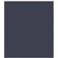 vidaXL Verdunkelungsrollo Marineblau 135x175 cm Stoffbreite 131,6 cm