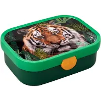 Mepal Campus Brotdose mit Bento-Einsatz und Gabel - Wild Tiger - Vesperdose