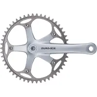 Shimano Kurbelgarnitur DURA-ACE TRACK FC-7710 170 Silber - maximale Bahn-Perf....