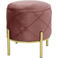 Akord Pouf mit Stauraum ¦ rosa/pink ¦ Maße (cm): H: 40 Ø: 37.0