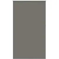 vidaXL Verdunkelungsrollo Grau 130x210cm Stoffbreite 126,6cm Polyester