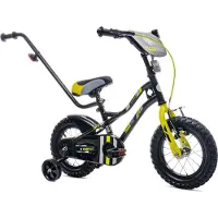 Sun baby Tiger Bike Kinderfahrrad Jungen Fahrrad Stützräder 12 14 16 Zoll ab 2-6 Jahre BMX Kinder Fahrrad (12 Zoll, Grün)
