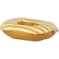 Maileg Schlauchboot Gelb Weiß Streifen 7x10 cm | Gr.: onesize
