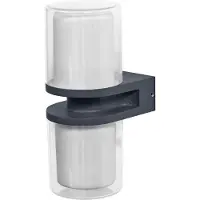 Ledvance Smart+ Up Down Flare Multicolor, Intelligente Wandleuchte, WLAN, Grau, Aluminium, Polycarbonat (PC), Warmweiß, 3000 K