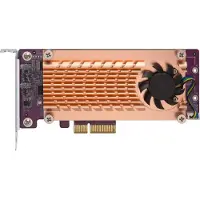 Qnap QM2-2S-220A, PCIe, M.2, PCIe 2.0, Gold, M.2 22110/2280
