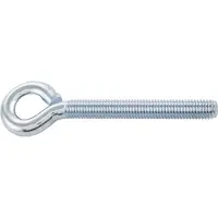 Gebuvolco Ringschrauben mit metrischem Gewinde ø M6x60 mm Ösenschrauben verzinkt-blau