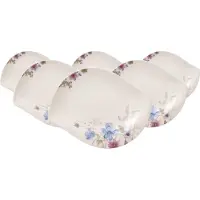 Villeroy & Boch Multipack Mariefleur Gris Serve & Salad Schale flach - 6 Stück