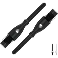 Bull's Mega Point Tips Long 6mm(2BA), weiß / Inhalt 1 Stück