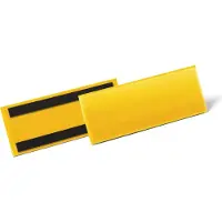 Durable Etiketten- und Kennzeichnungstaschen B 210 x H 74 mm, 50 Stück, gelb