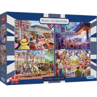 Gibsons Royal Celebration Puzzle 4x500 Teile