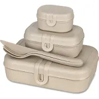Koziol Brotdose Koziol Bio-Circulair Pascal Ready Nature Desert Sand (6-Stück)