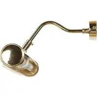 Licht-Erlebnisse Bilderleuchte aus Messing 24K Vergoldet Handarbeit E14 Verstellbar 40 cm Bilderlampe Wandleuchte
