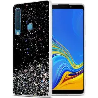 Cadorabo TPU Hülle mit Glitzer für Samsung Galaxy A9 2018