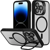 Cadorabo Hülle für iPhone 13 PRO MAX kompatibel mit Magsafe inkl. Kameralinsen Schutz