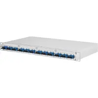 Metz Connect OpDAT PF Patchfeld VIK 24xE2000 (blau), OS2, grau 1502005824-E