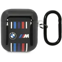 BMW Mehrfarbige Linien - Etui AirPods 1/2 gen (Czarny)