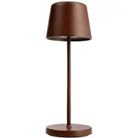 Deko-light DEKO 346081 - Akkuleuchte, Canis Mini, 2,3 W, 2200/3000 K, 110 lm, rost, IP 65