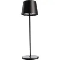 Deko-light DEKO 346050 - Akkuleuchte, Canis, 3,5 W, 2200/3000 K, 270 lm, schwarz, IP 65
