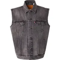 Levi's Levis Jeansweste "RELAXED TRUCKER VEST MED INDIGO - WORN IN"