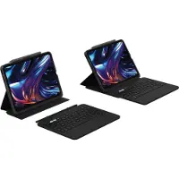 Zagg Pro Keys 2 keyboard Klapphülle für das Apple iPad Pro 11 (2025) M5 / (2024) M4 - QWERTZ / DE - Schwarz