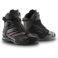 Ixon Bull 2 WP Ultra Schwarz Anthrazit Rot Motorrad Schuhe Größe 43