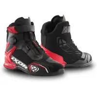 Ixon Bull 2 Air Schwarz Weiß Rot Motorrad Schuhe Größe 44