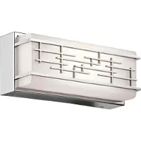 Elstead Lighting Elstead Zolon LED Wandleuchte 2-fach Chrom IP44